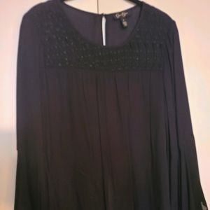 Jessica Simpson Black Blouse